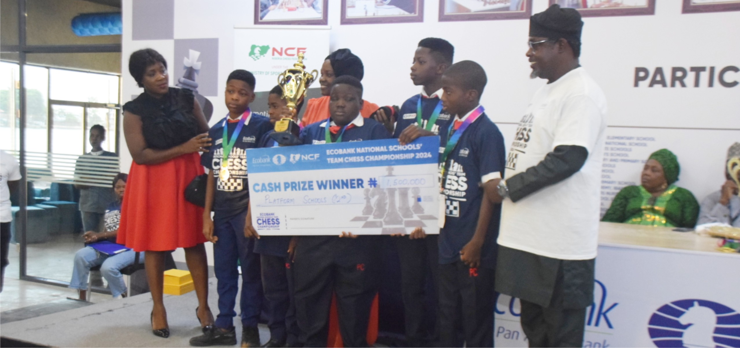 1st Runner Up Winner at Ecobank National School’s Team Chess Tournament